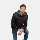 Chaqueta biker de hombre con capucha