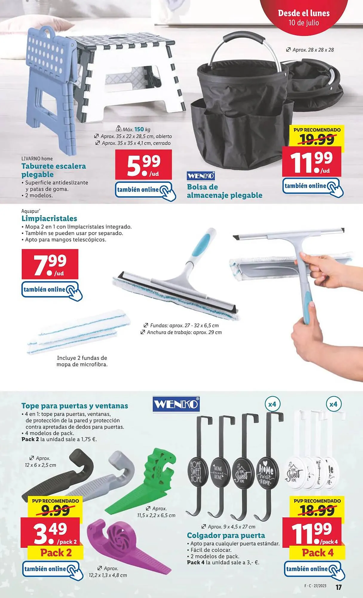 Catálogo de Folleto Lidl 29 de junio al 13 de julio 2023 - Página 39