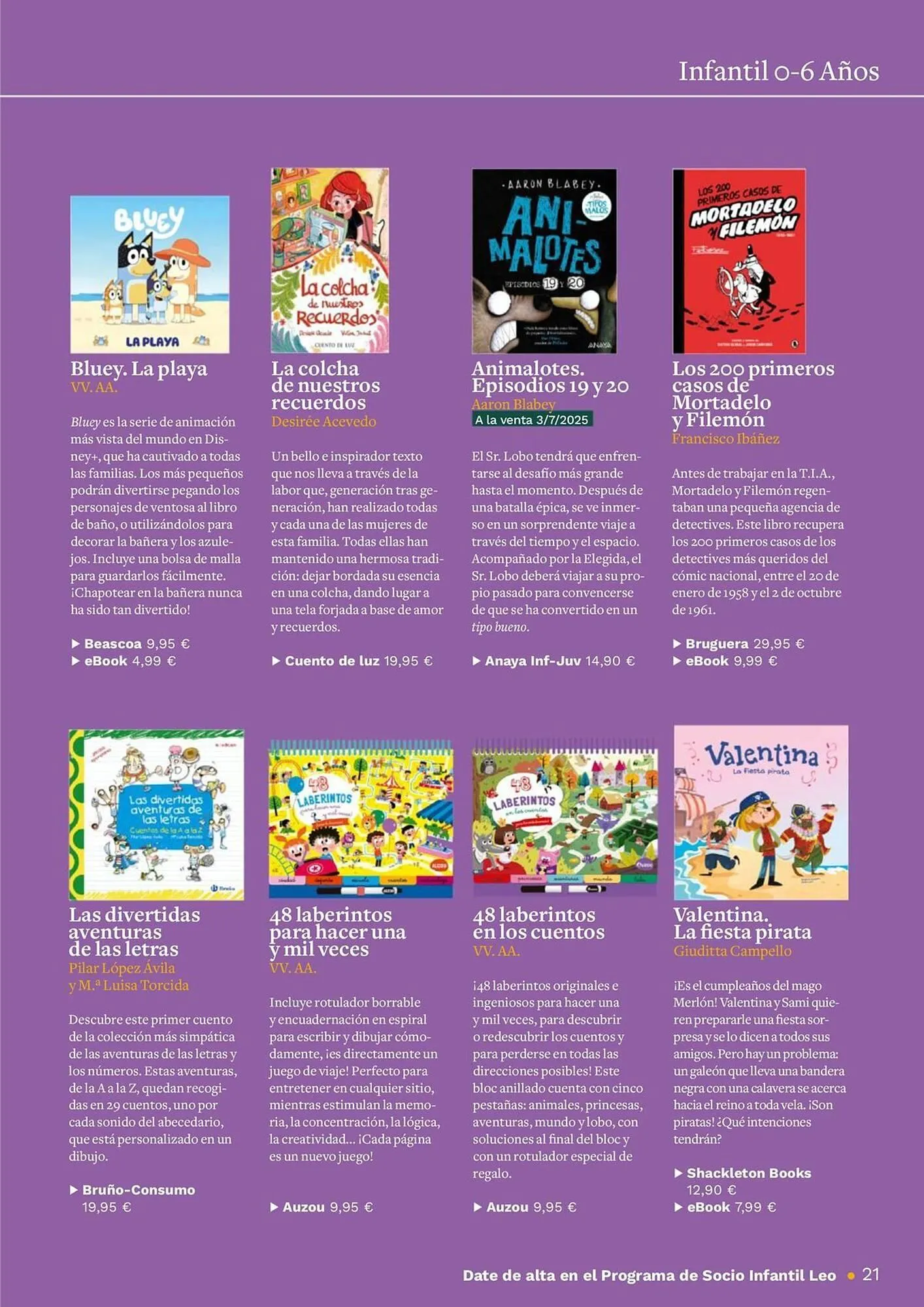 Catálogo de Folleto Casa del Libro 7 de julio al 31 de julio 2025 - Página 21