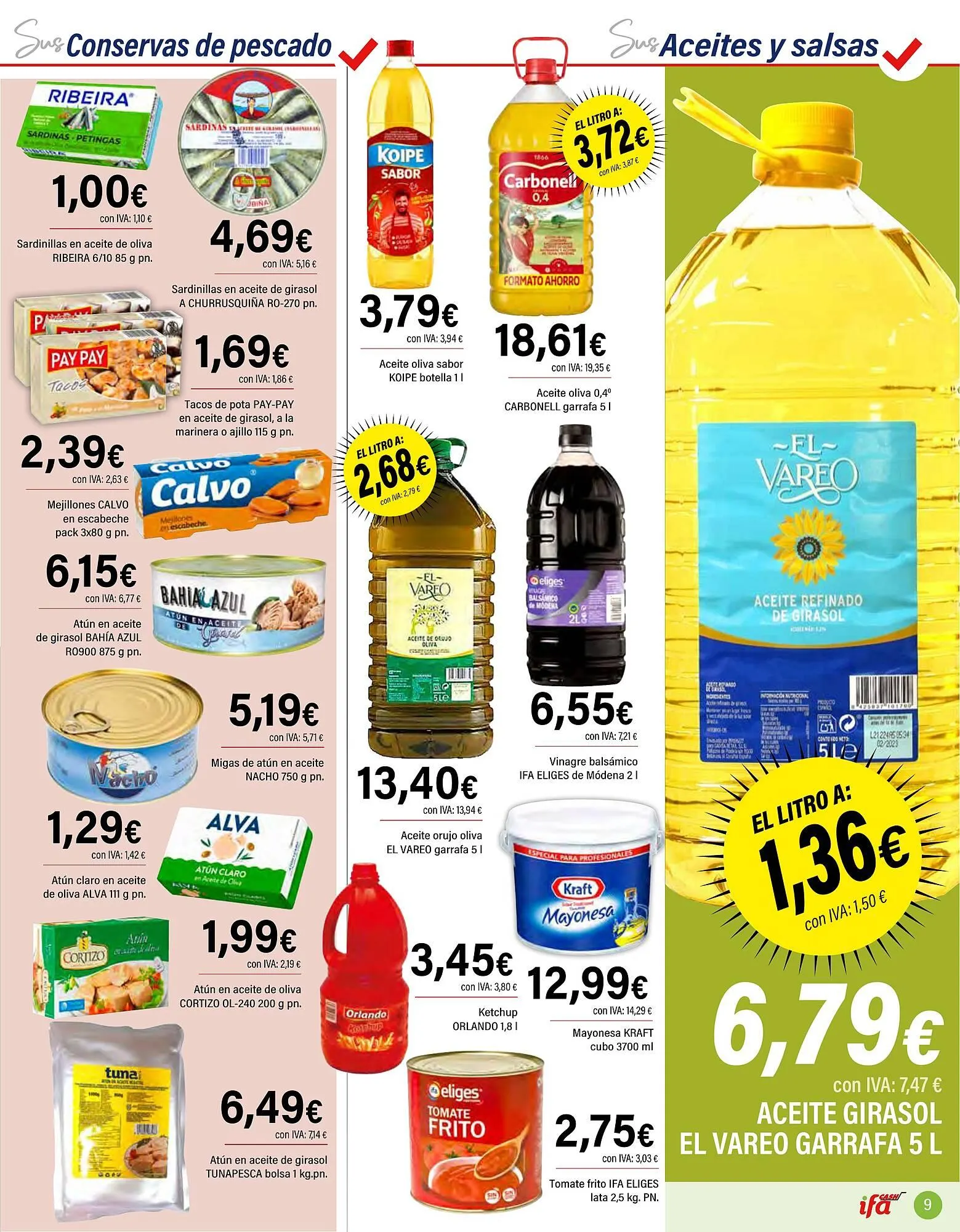 Catálogo de Folleto Cash Ifa 28 de mayo al 10 de junio 2025 - Página 9