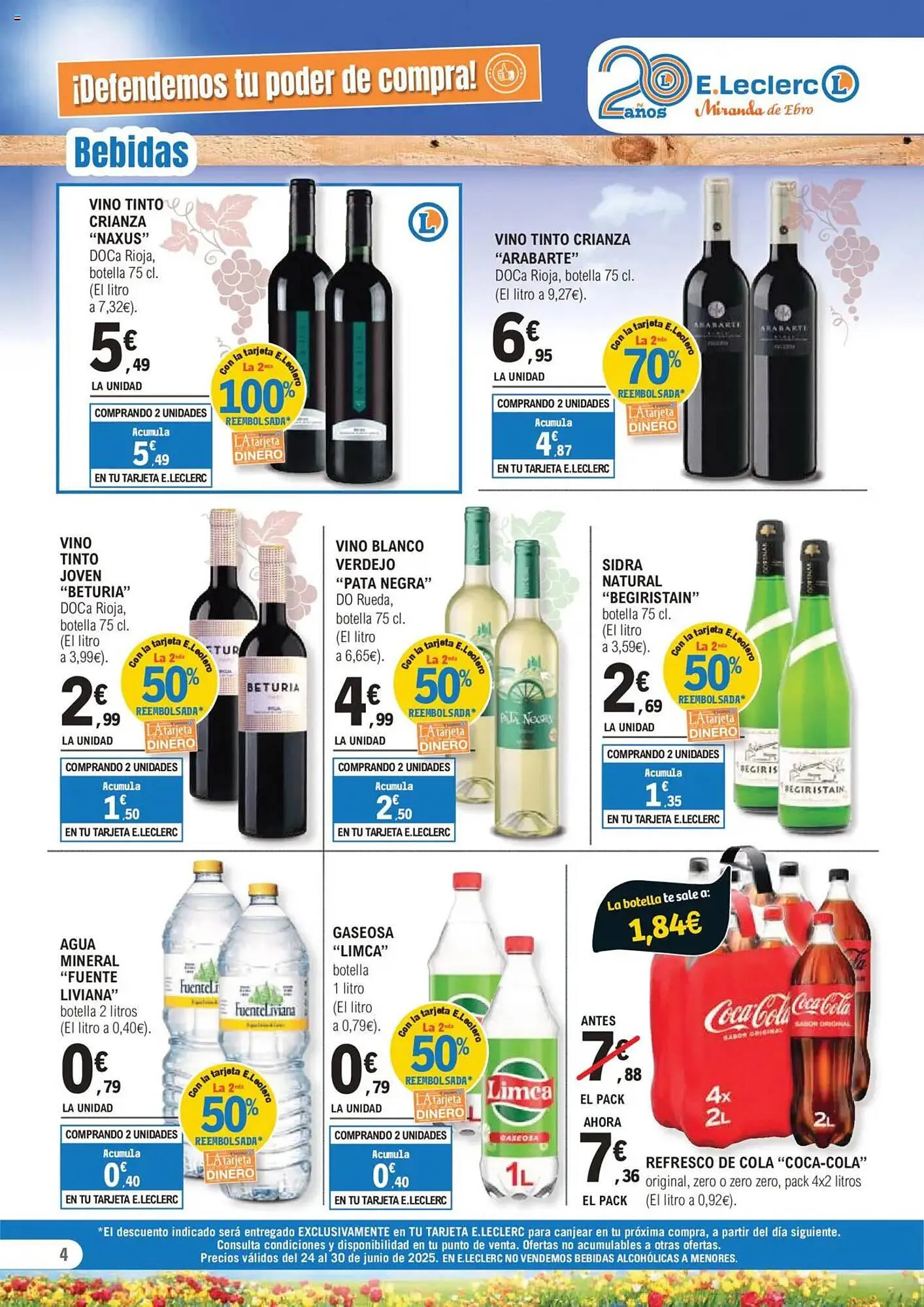 Catálogo de Folleto E.Leclerc 24 de junio al 30 de junio 2025 - Página 4