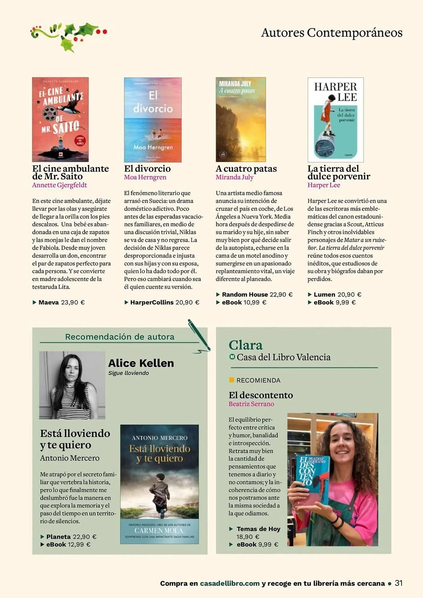 Catálogo de Catálogo Casa del Libro 19 de noviembre al 31 de enero 2026 - Página 31