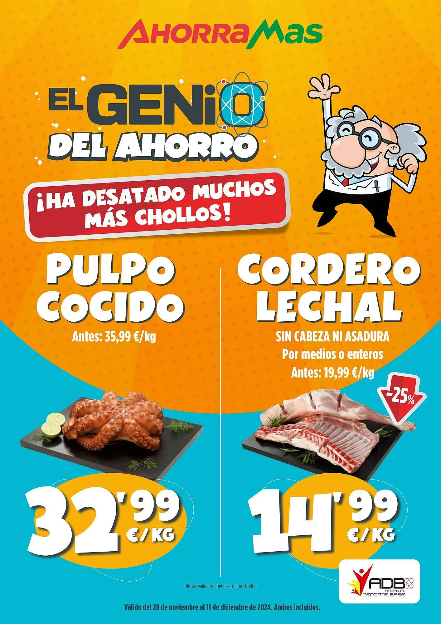 Catálogo de Folleto AhorraMas 28 de noviembre al 11 de diciembre 2024 - Página 1