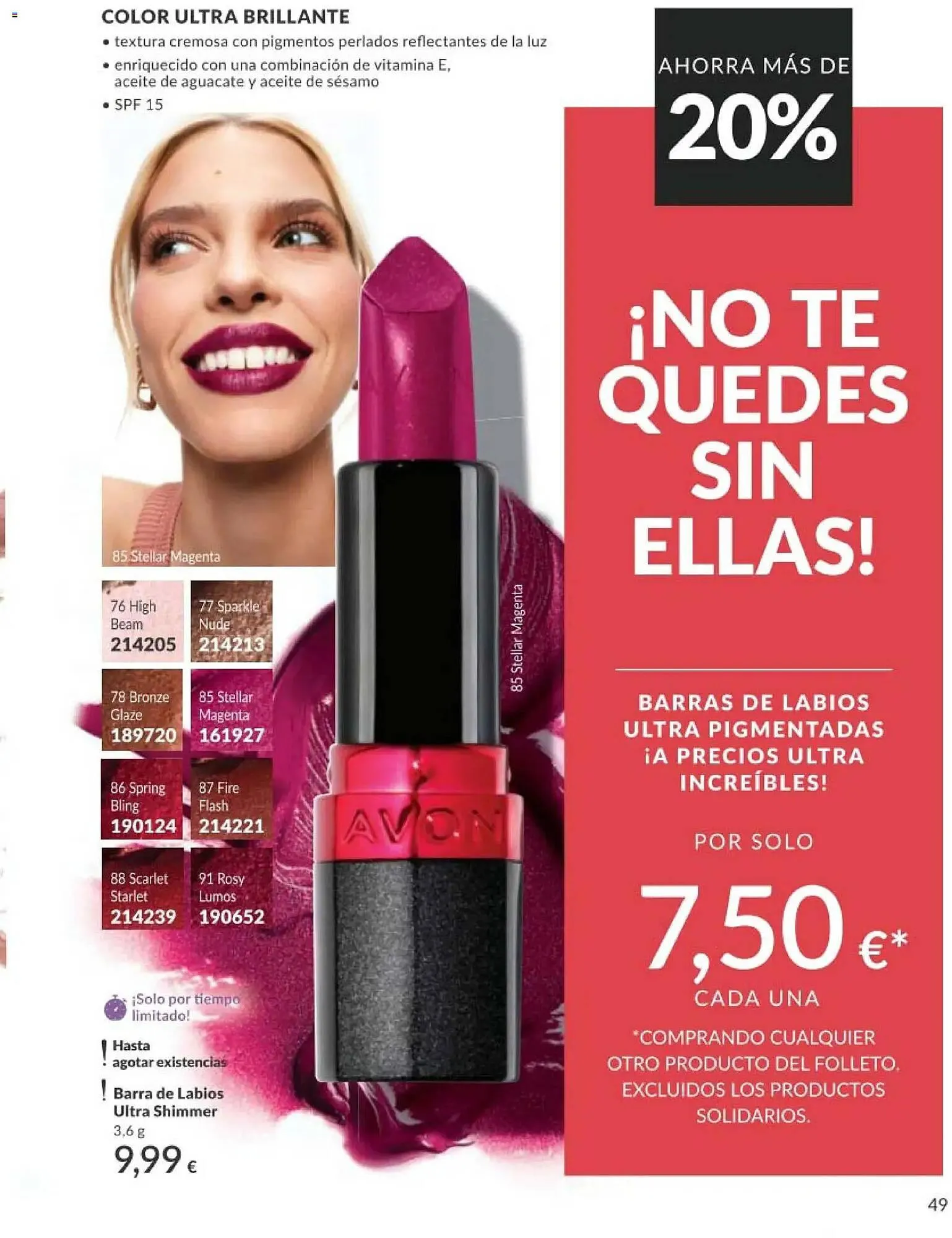 Catálogo de Catálogo AVON 1 de mayo al 31 de mayo 2026 - Página 49