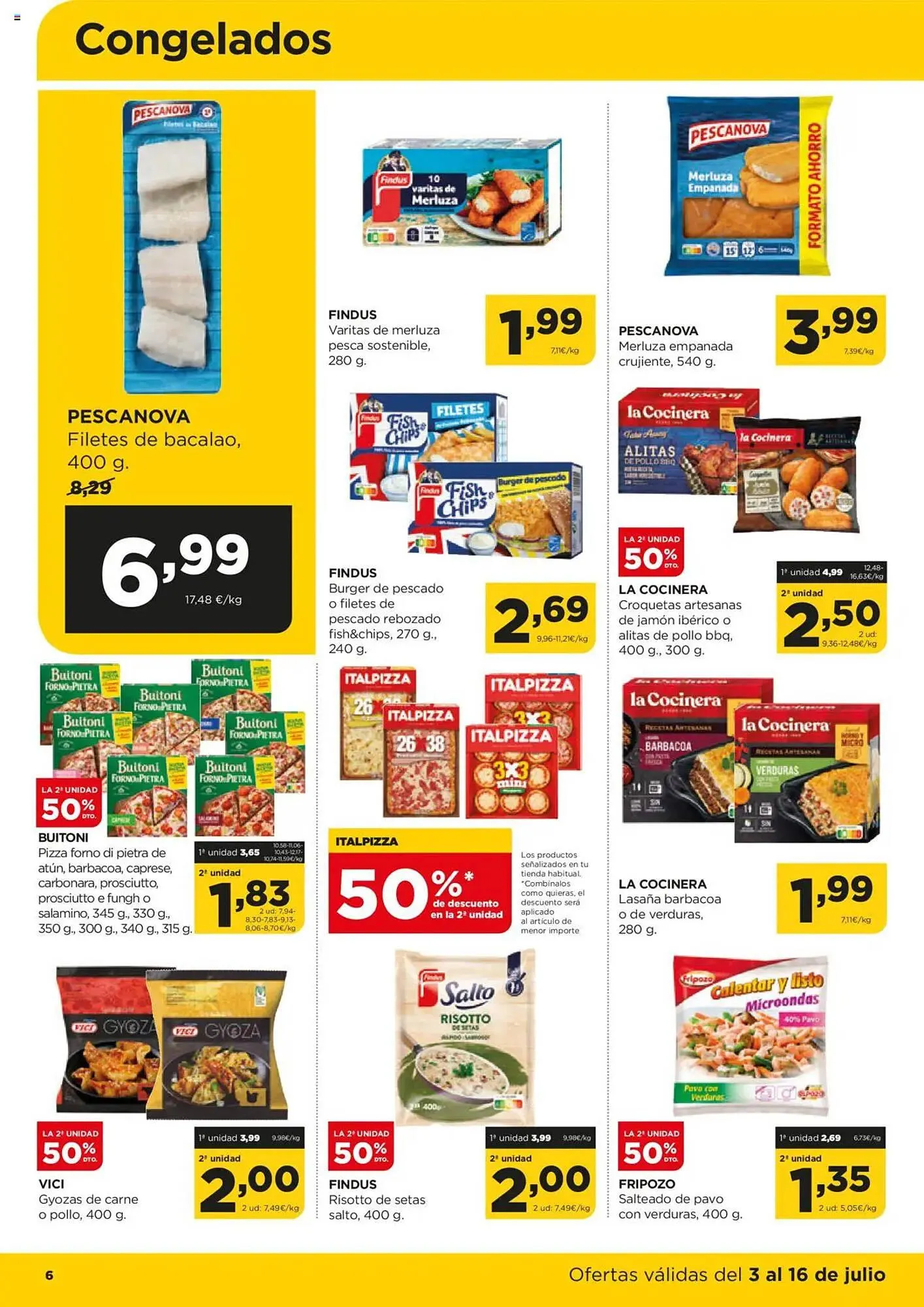Catálogo de Folleto Alimerka 3 de julio al 16 de julio 2025 - Página 6
