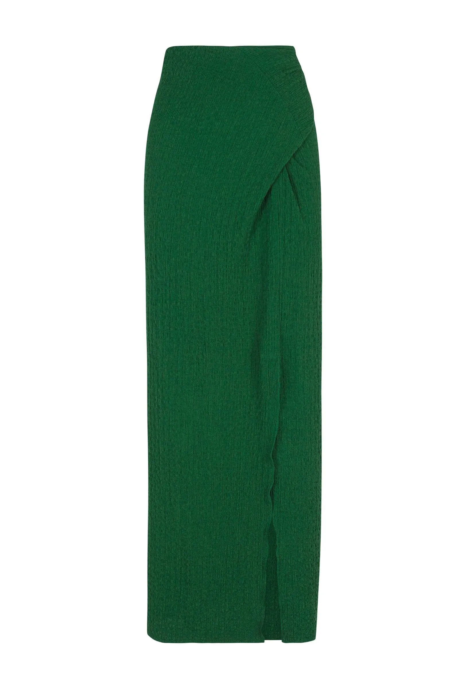 Sammy, emerald green skirt