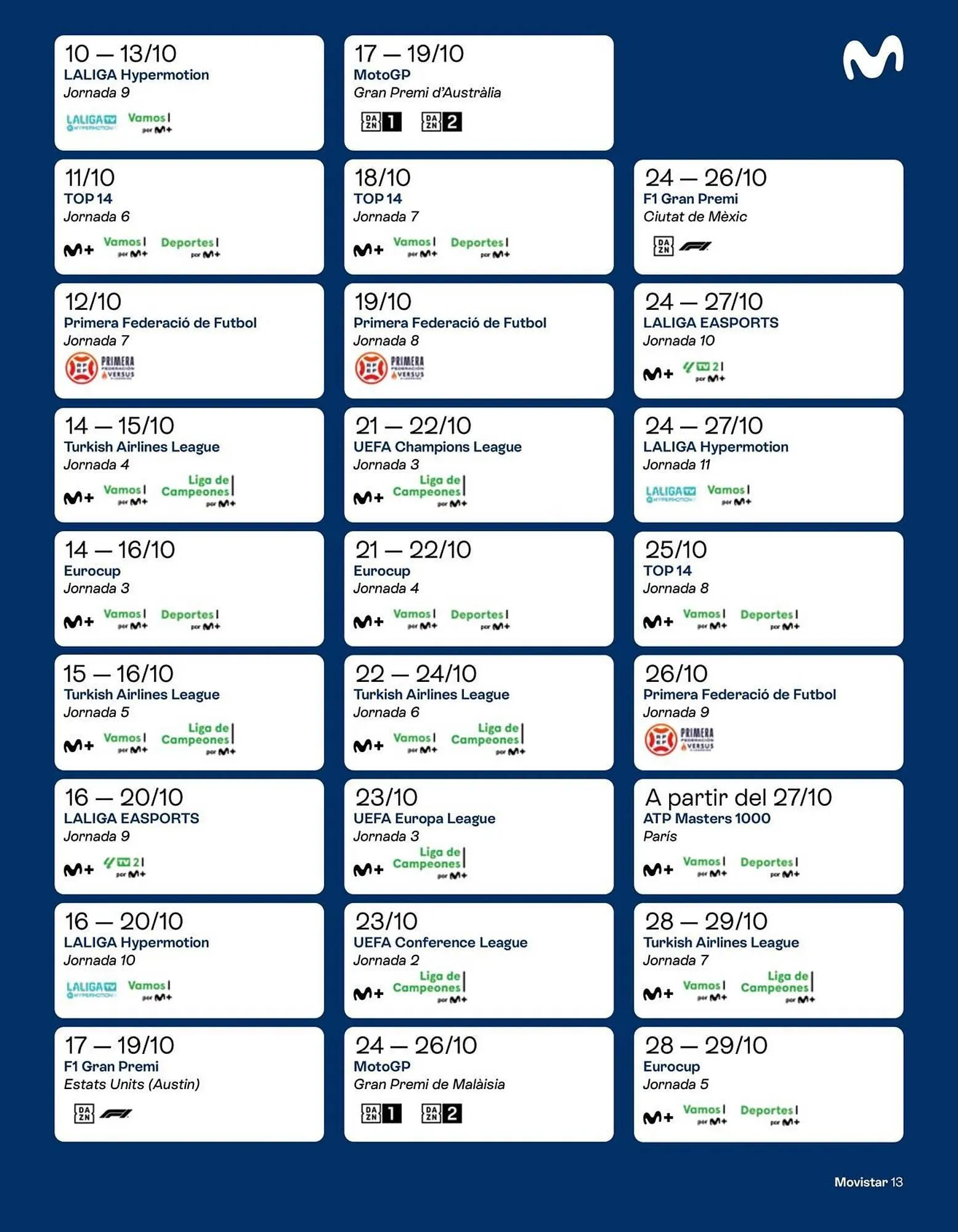 Catálogo de Catálogo Movistar 7 de octubre al 31 de octubre 2025 - Página 13