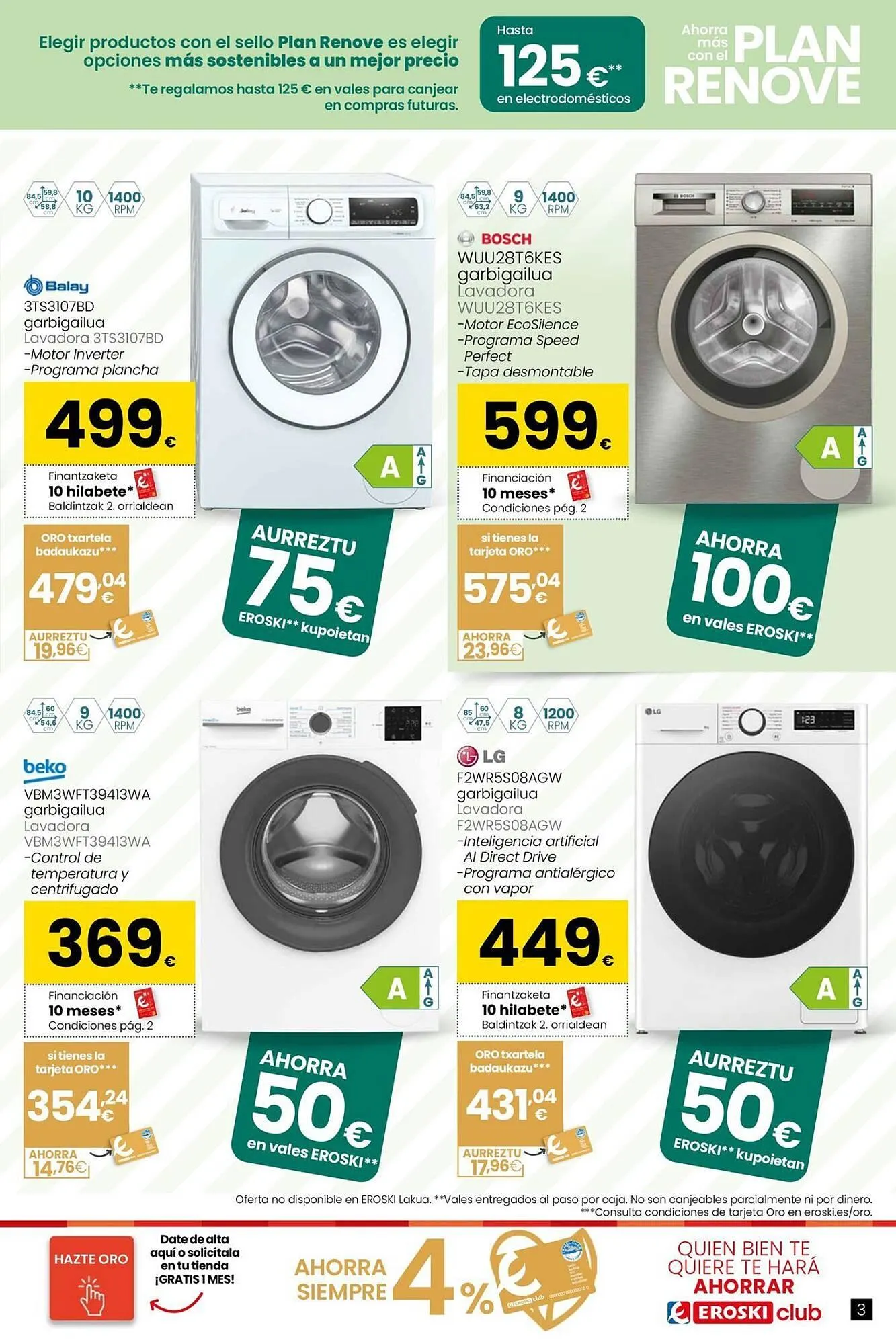 Catálogo de Folleto Eroski 18 de septiembre al 8 de octubre 2025 - Página 3