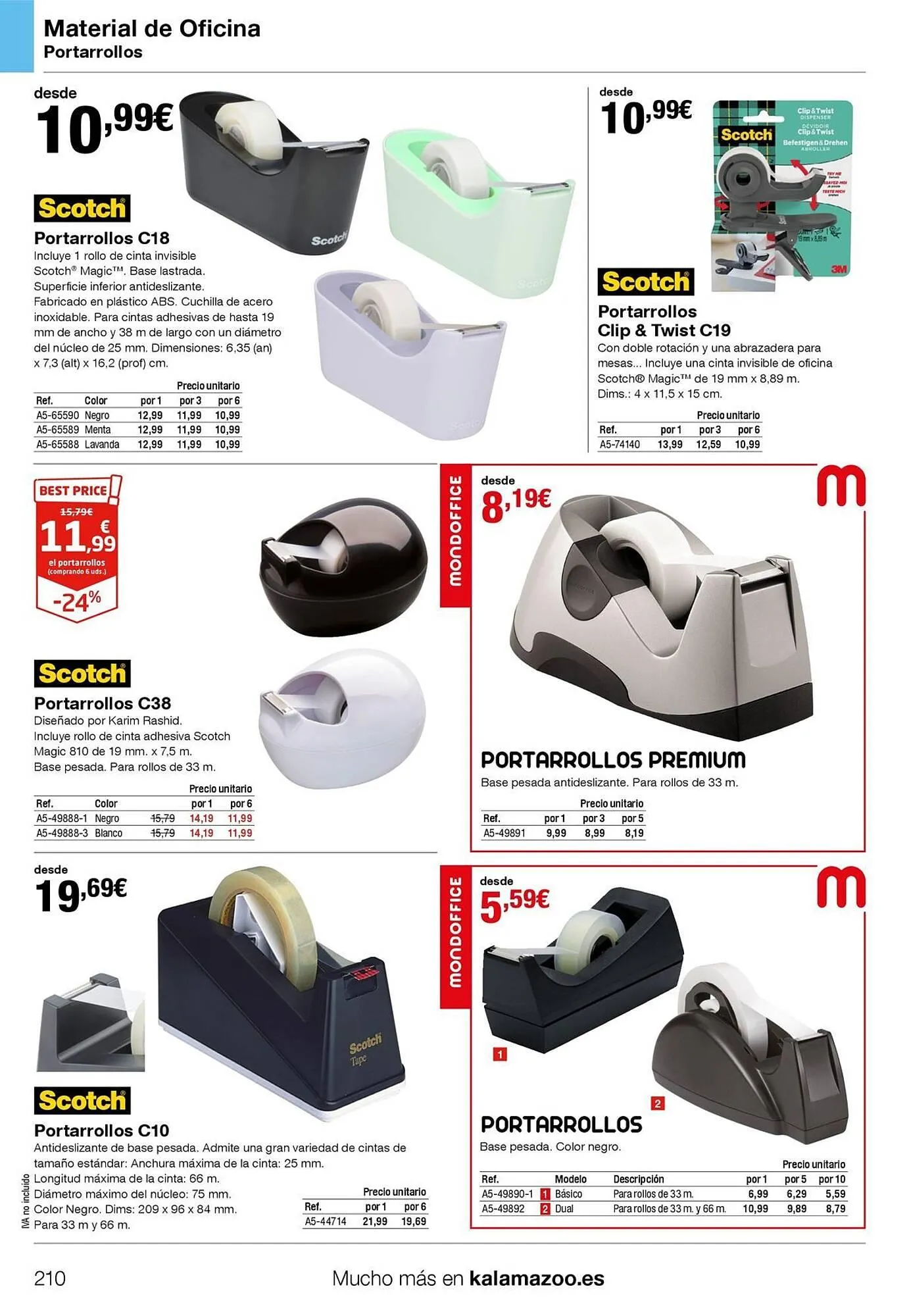 Catálogo de Folleto Staples Kalamazoo 19 de enero al 31 de diciembre 2026 - Página 210
