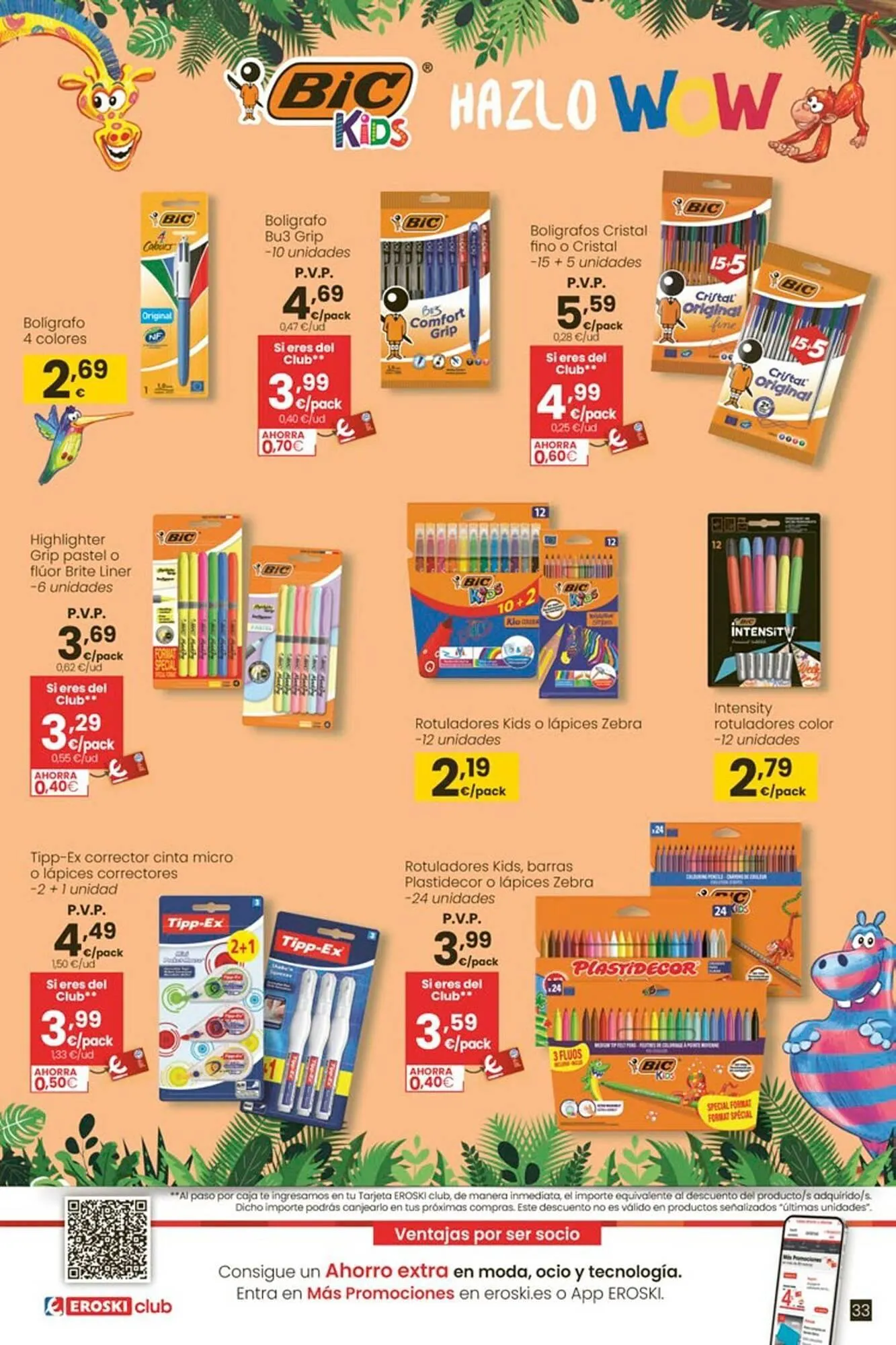 Catálogo de Folleto Eroski 21 de agosto al 17 de septiembre 2025 - Página 33
