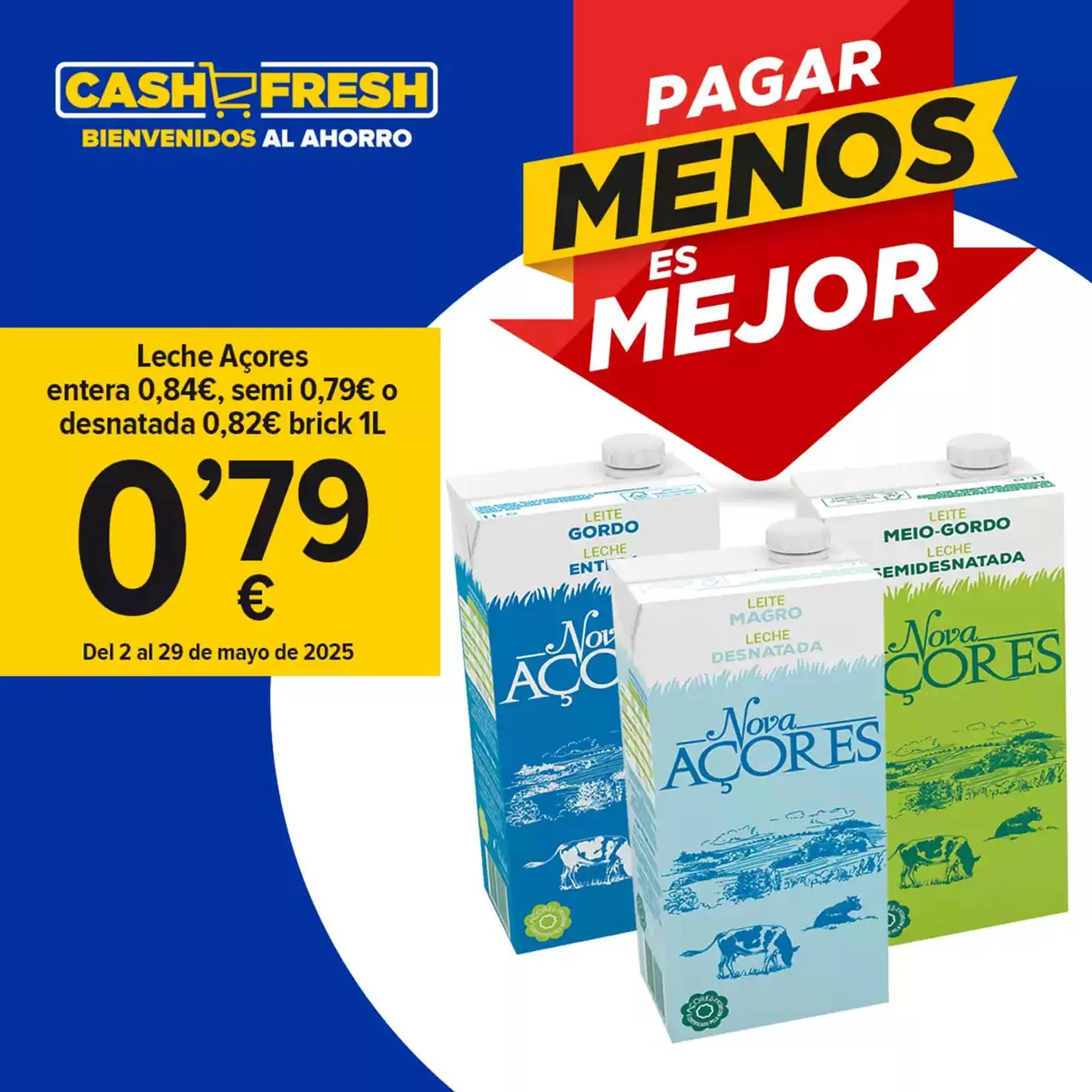 Catálogo de Folleto Cash Fresh 9 de mayo al 29 de mayo 2025 - Página 1