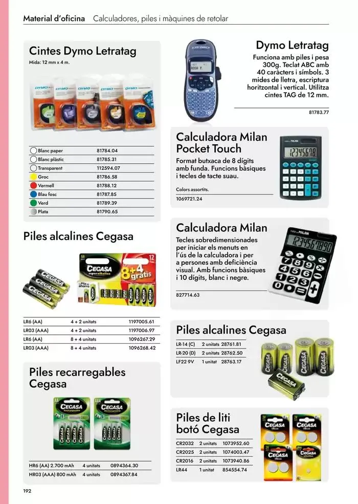 Catálogo de Catàleg Escolar 2025-2026 6 de mayo al 31 de diciembre 2026 - Página 194