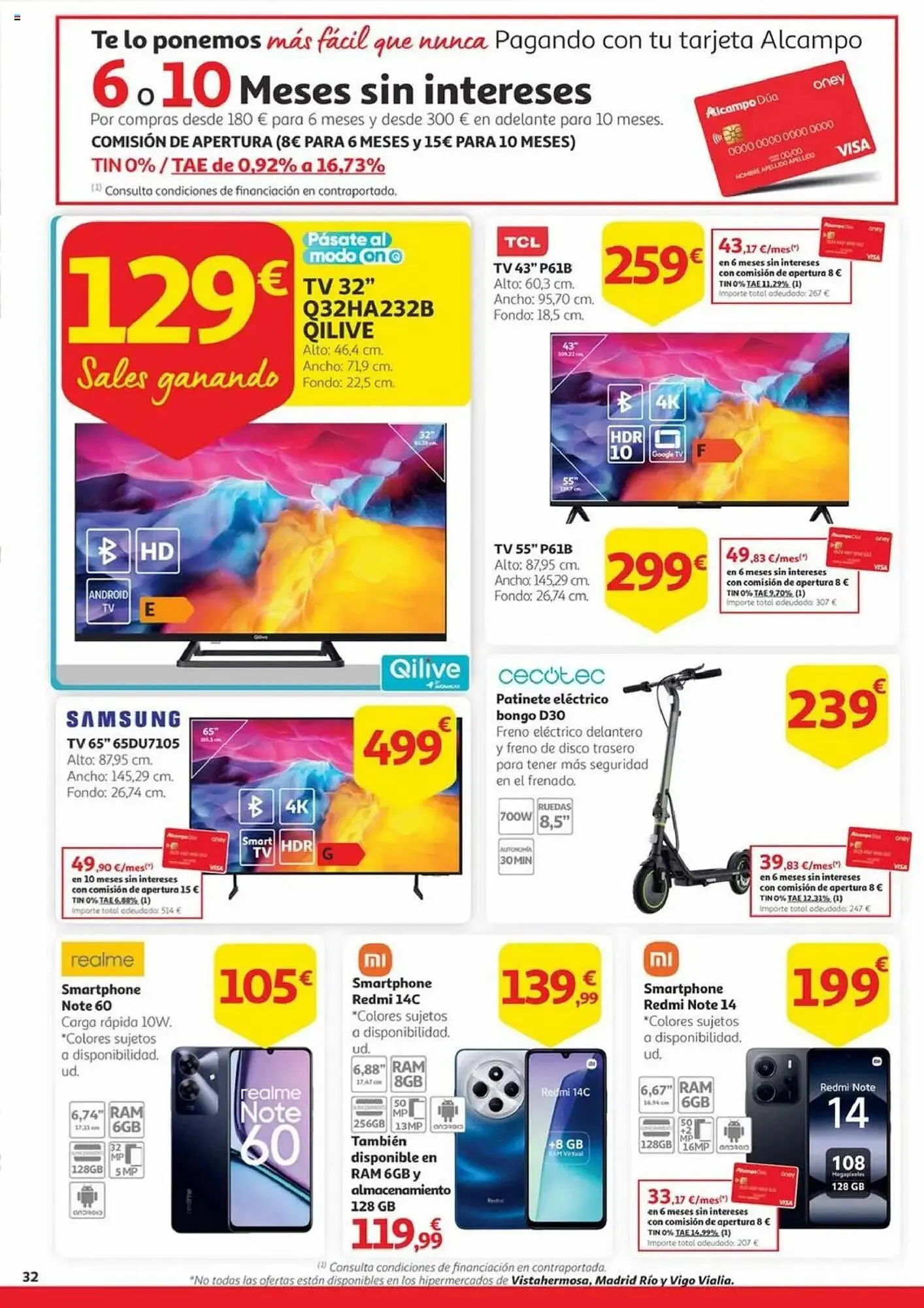 Catálogo de Folleto Alcampo 27 de marzo al 7 de abril 2025 - Página 32