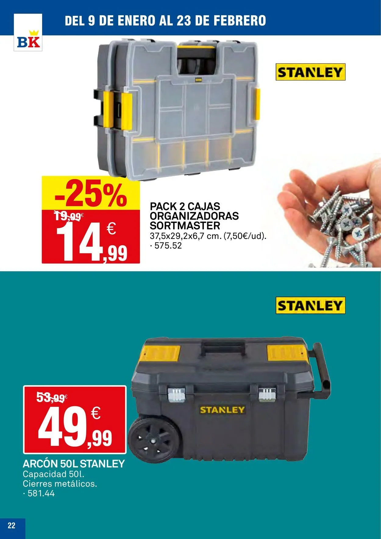 Catálogo de Bricoking Oferta actual 23 de enero al 6 de febrero 2025 - Página 22