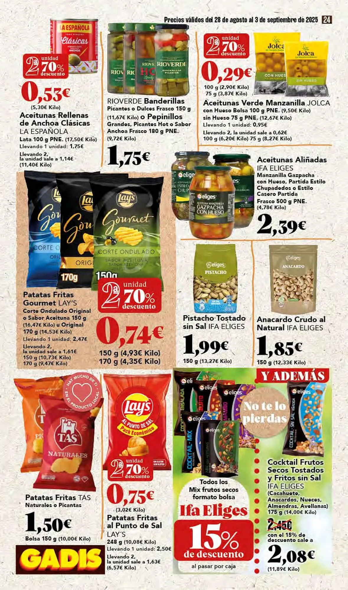 Catálogo de Folleto Gadis 28 de agosto al 3 de septiembre 2025 - Página 24