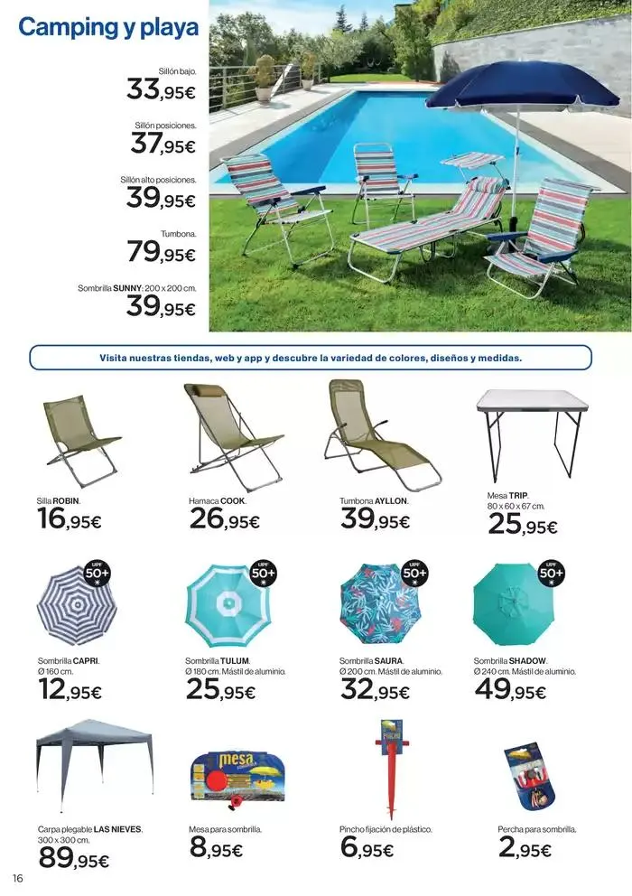 Catálogo de Terraza y jardín Canarias 9 de abril al 4 de mayo 2025 - Página 16