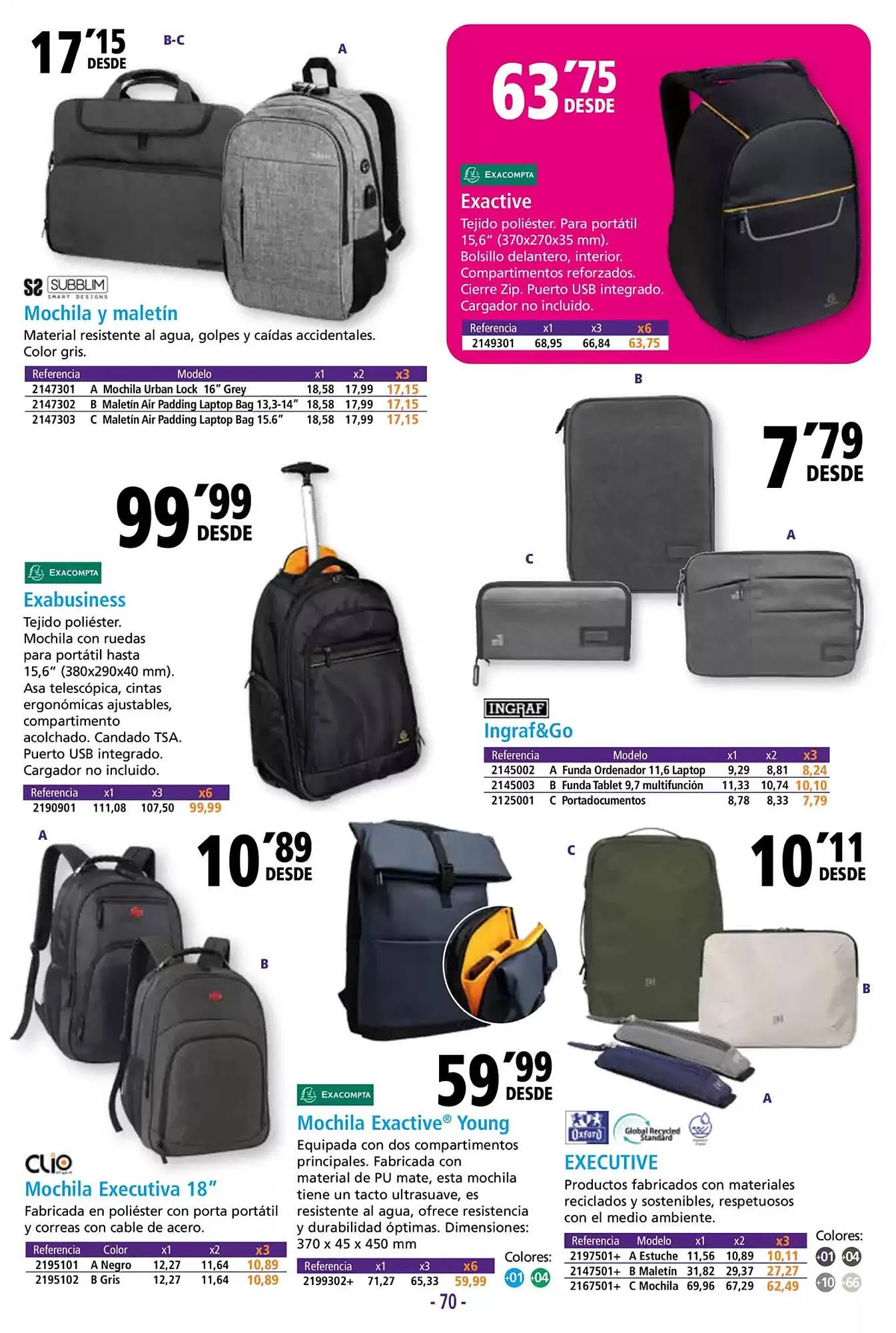 Catálogo de Folleto Folder 8 de mayo al 10 de octubre 2025 - Página 70