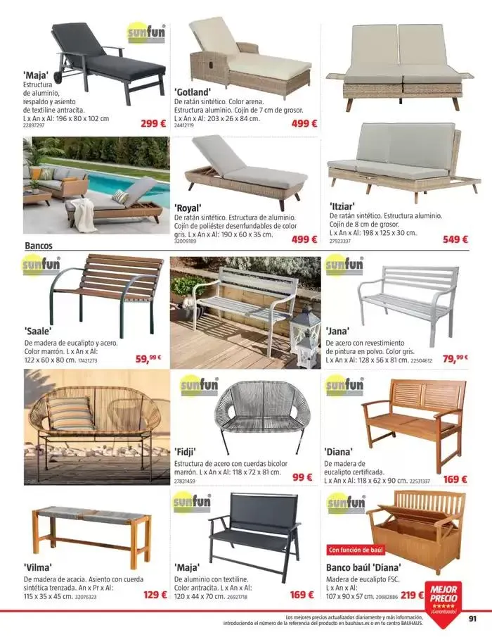 Catálogo de Bauhaus Verano 1 de junio al 31 de agosto 2025 - Página 91