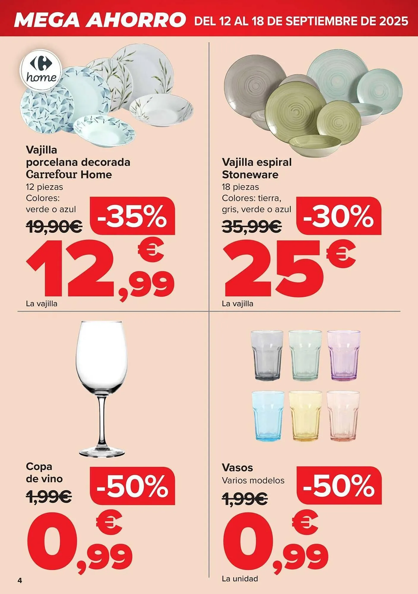 Catálogo de Folleto Carrefour 12 de septiembre al 18 de septiembre 2025 - Página 4