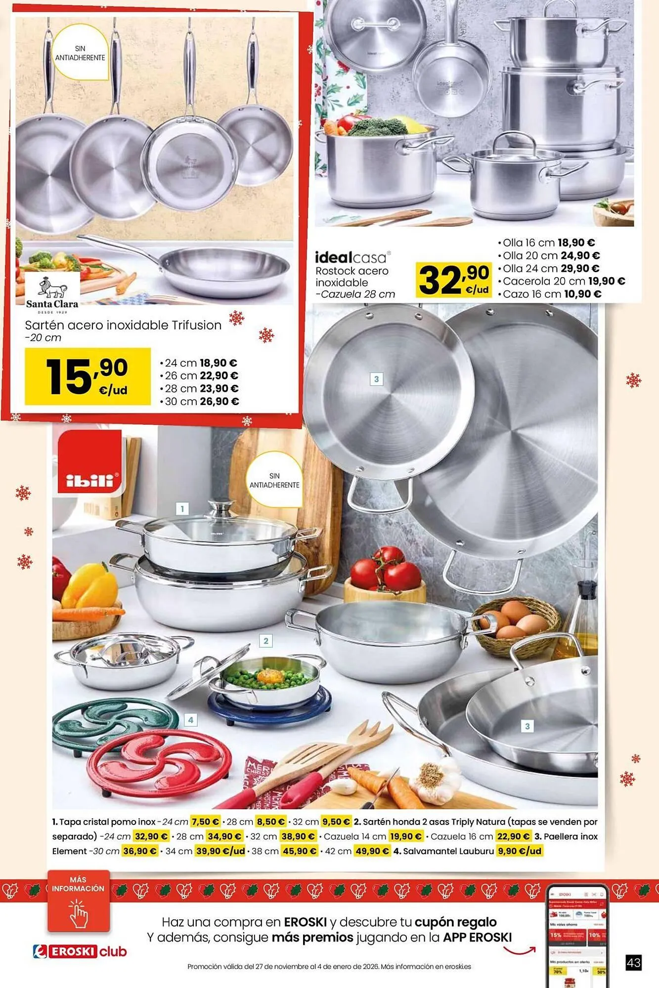 Catálogo de Folleto Eroski 2 de diciembre al 6 de diciembre 2025 - Página 43