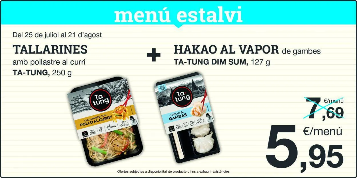 Catálogo de Bonpreu Oferta actual 25 de julio al 21 de agosto 2023 - Página 5