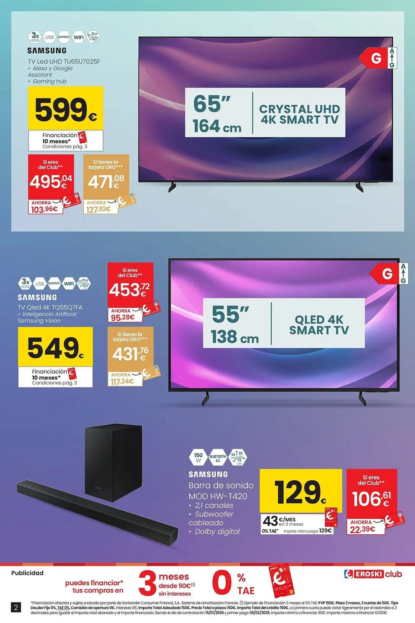 Catálogo de Folleto Eroski 15 de enero al 21 de enero 2026 - Página 2