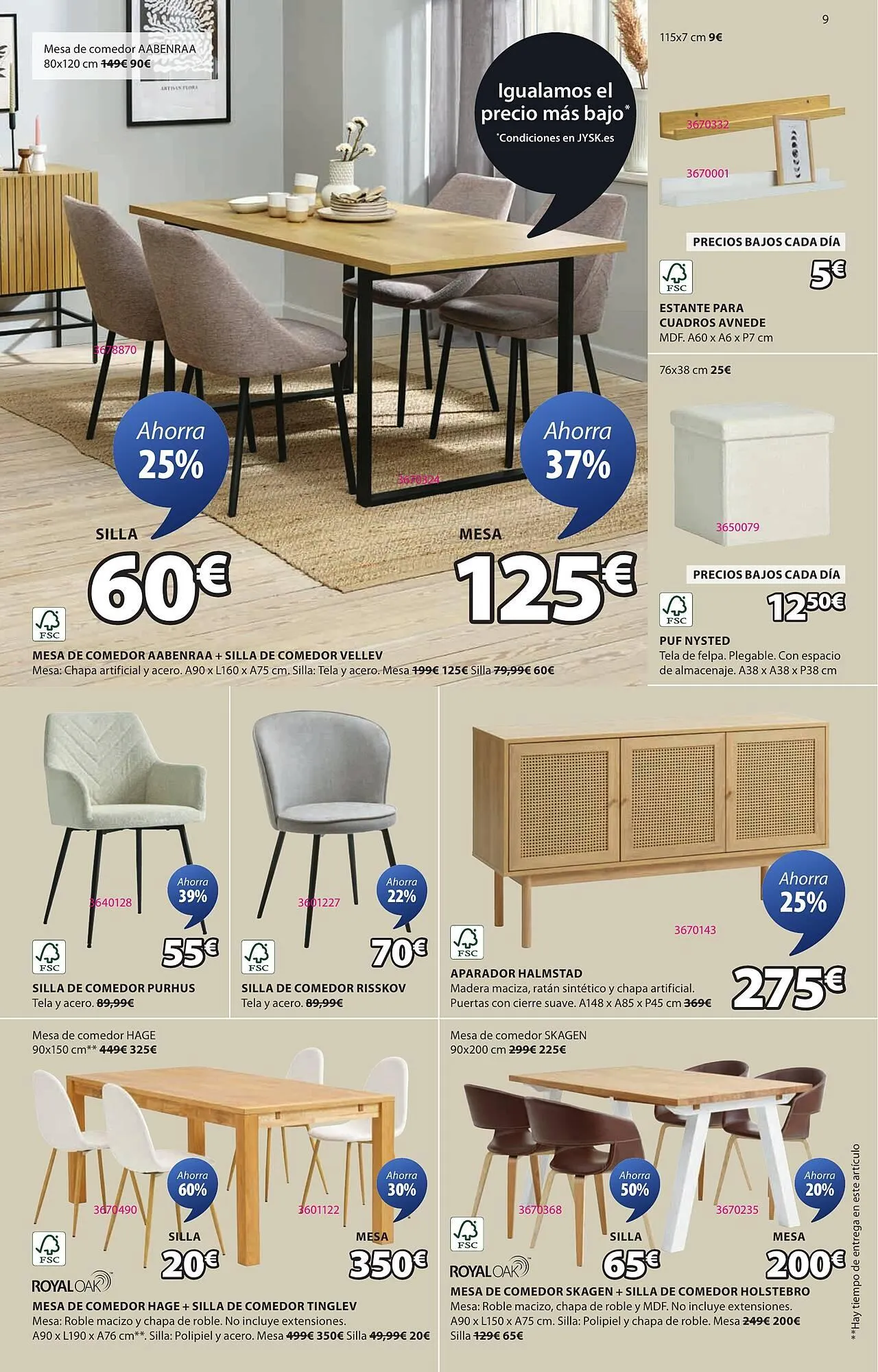 Catálogo de Folleto JYSK 1 de mayo al 11 de junio 2025 - Página 9