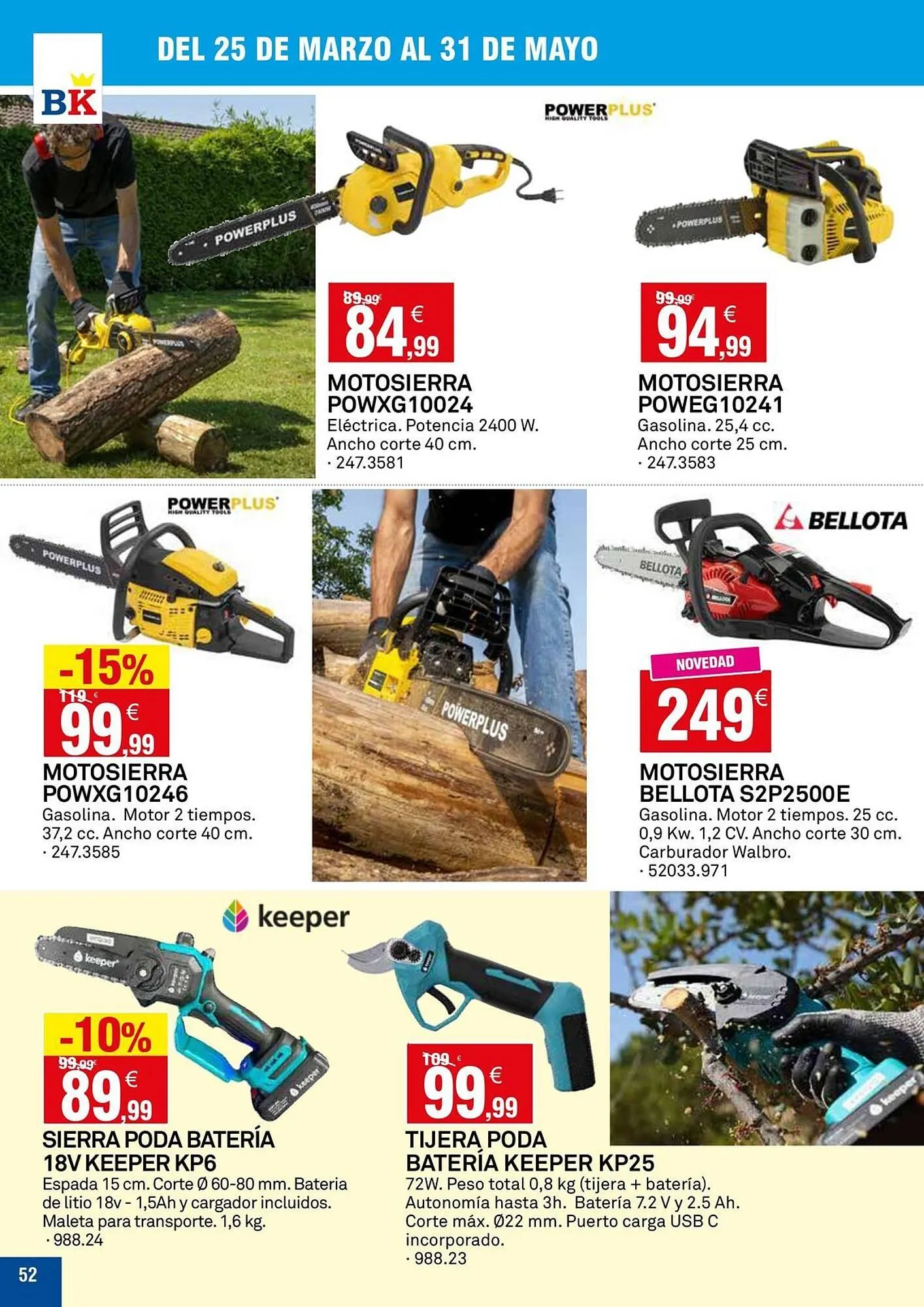 Catálogo de Catálogo Bricoking 25 de marzo al 31 de mayo 2026 - Página 52