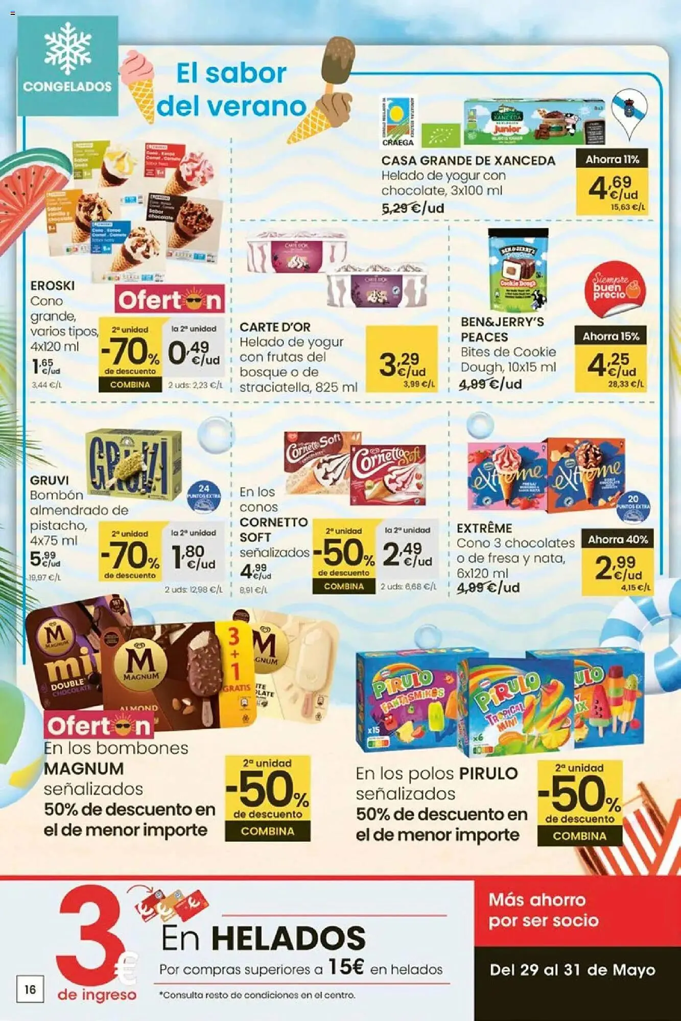 Catálogo de Folleto Eroski 29 de mayo al 10 de junio 2025 - Página 16
