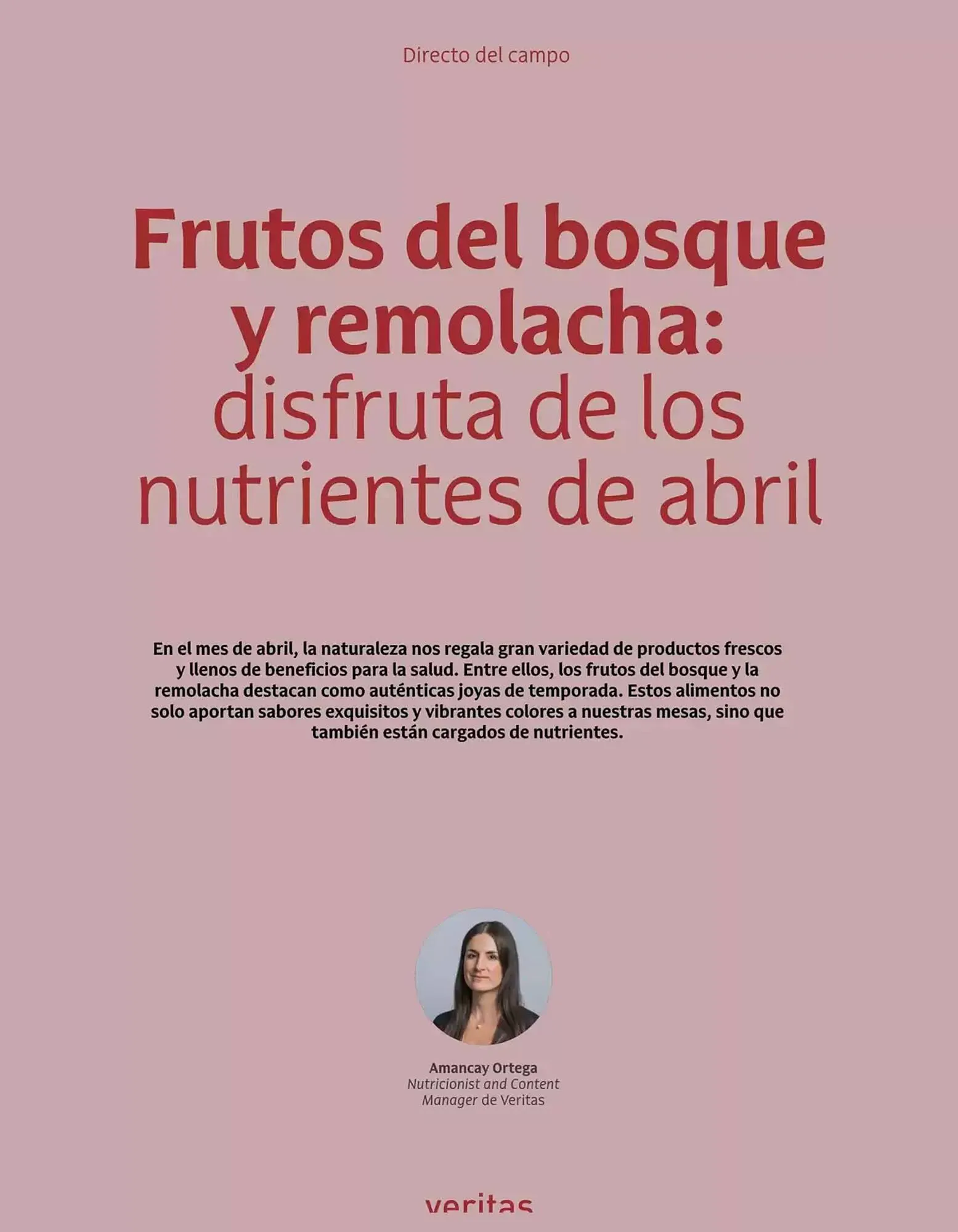 Catálogo de Folleto Veritas 1 de abril al 31 de mayo 2025 - Página 4