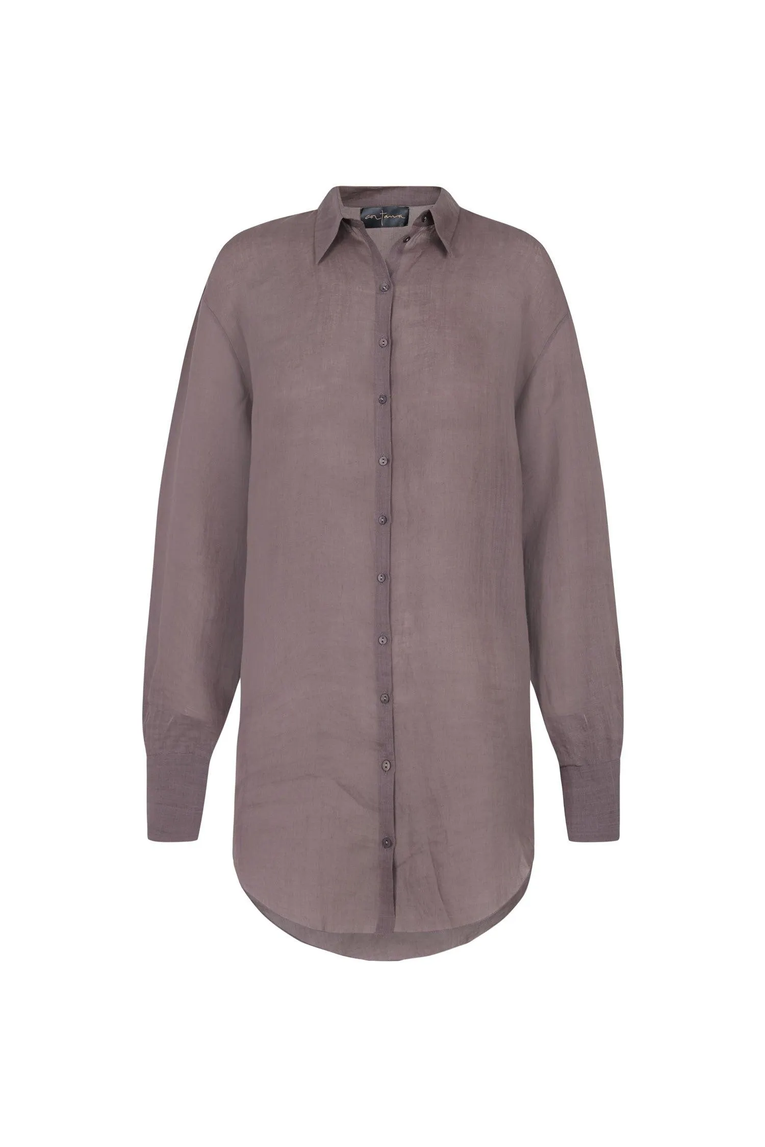 Matz, camisa en ramio lavanda