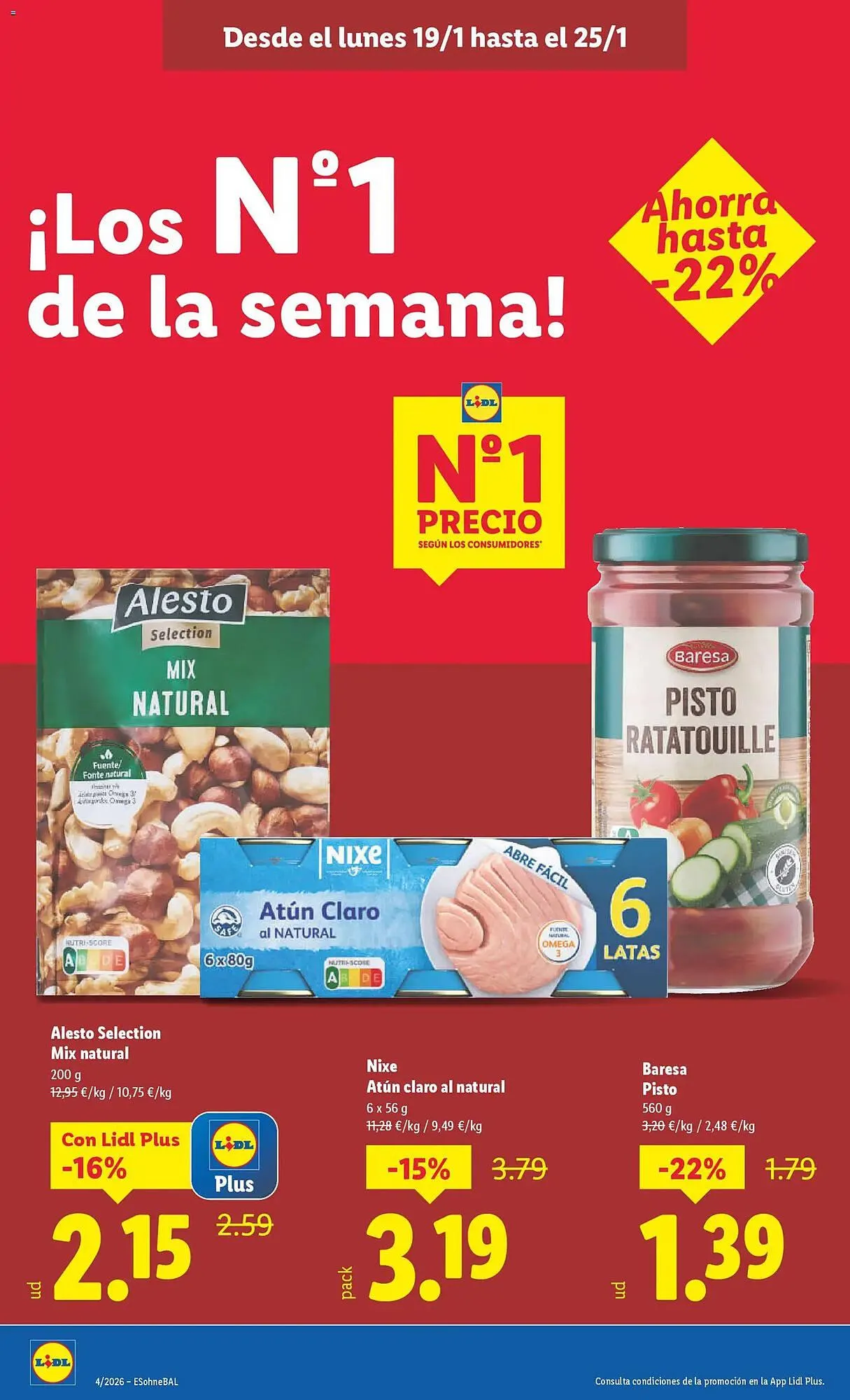 Catálogo de Catálogo Lidl 19 de enero al 25 de enero 2026 - Página 20