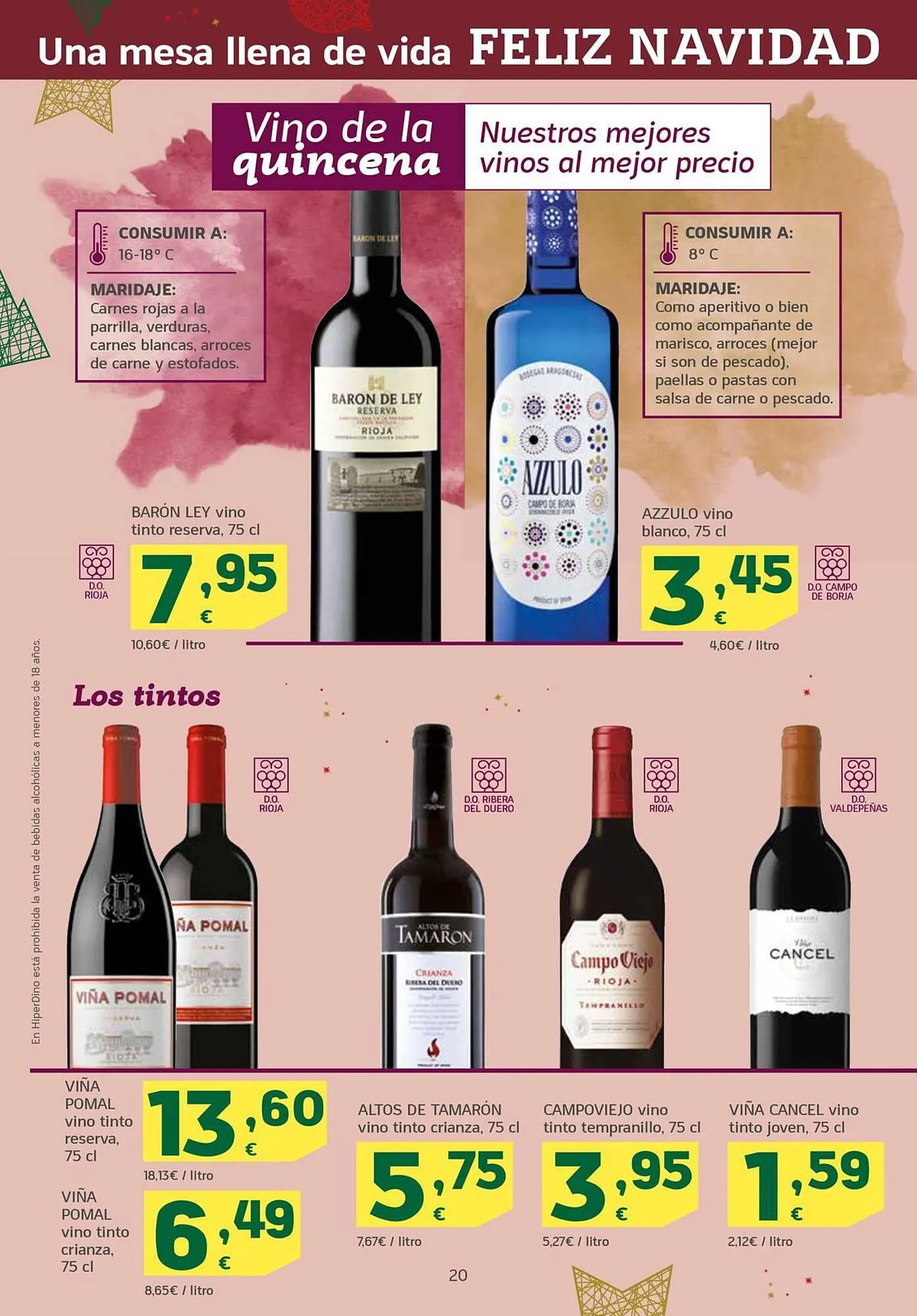 Catálogo de Folleto HiperDino 23 de noviembre al 4 de diciembre 2023 - Página 20