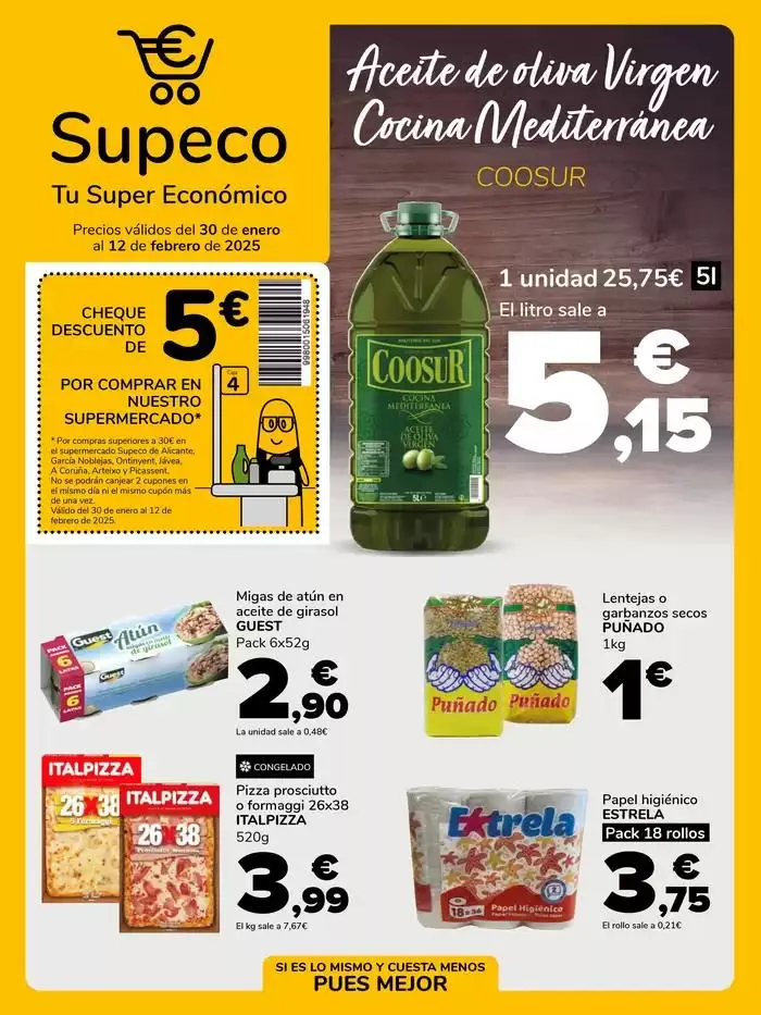 Catálogo de Supeco, tu super económico 30 de enero al 12 de febrero 2025 - Página 1