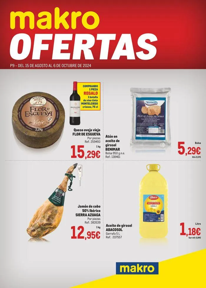 Catálogo de Makro Ofertas Especial Sur 15 de agosto al 6 de octubre 2024 - Página 1