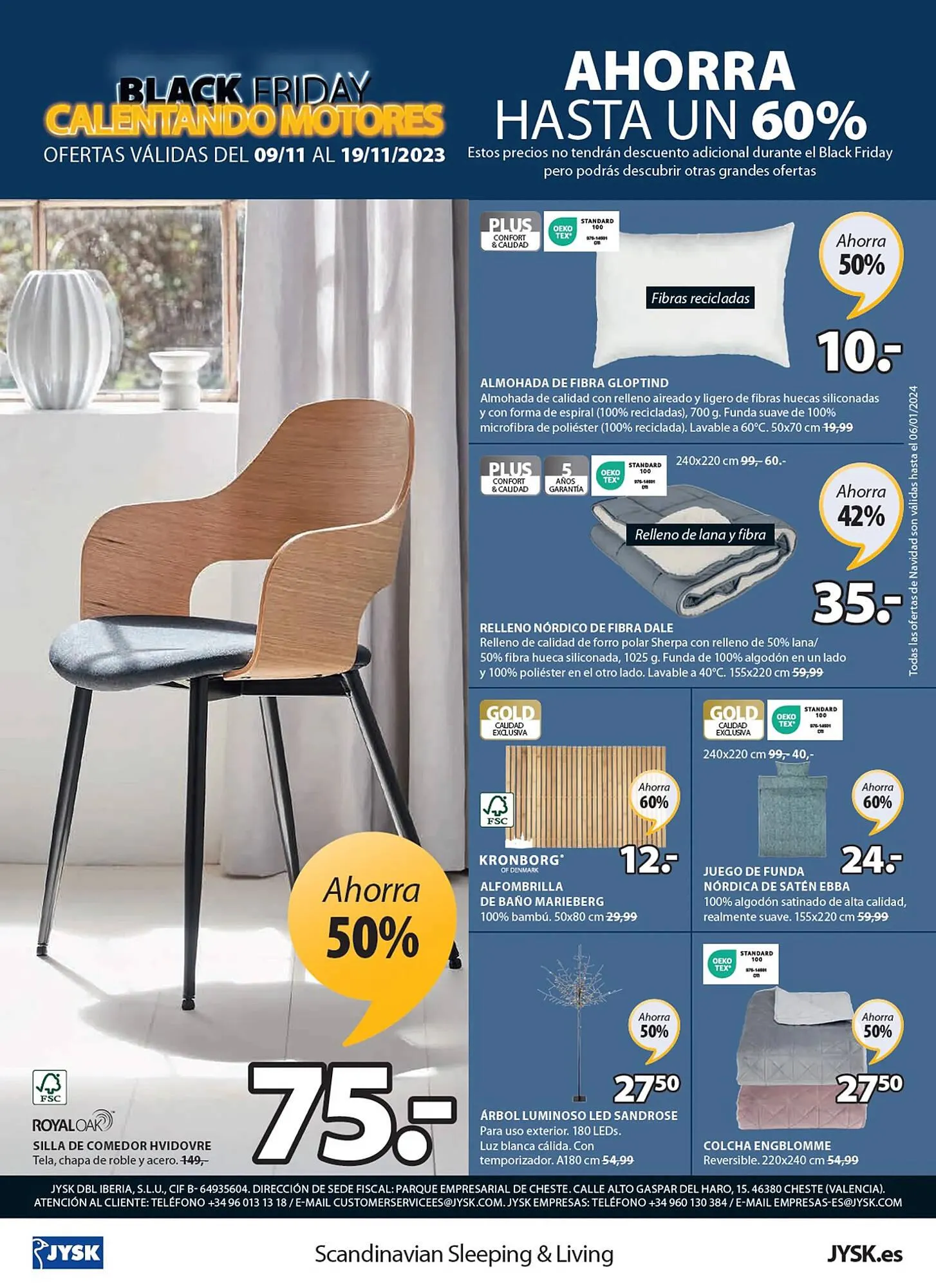 Catálogo de Folleto JYSK 9 de noviembre al 9 de diciembre 2023 - Página 9