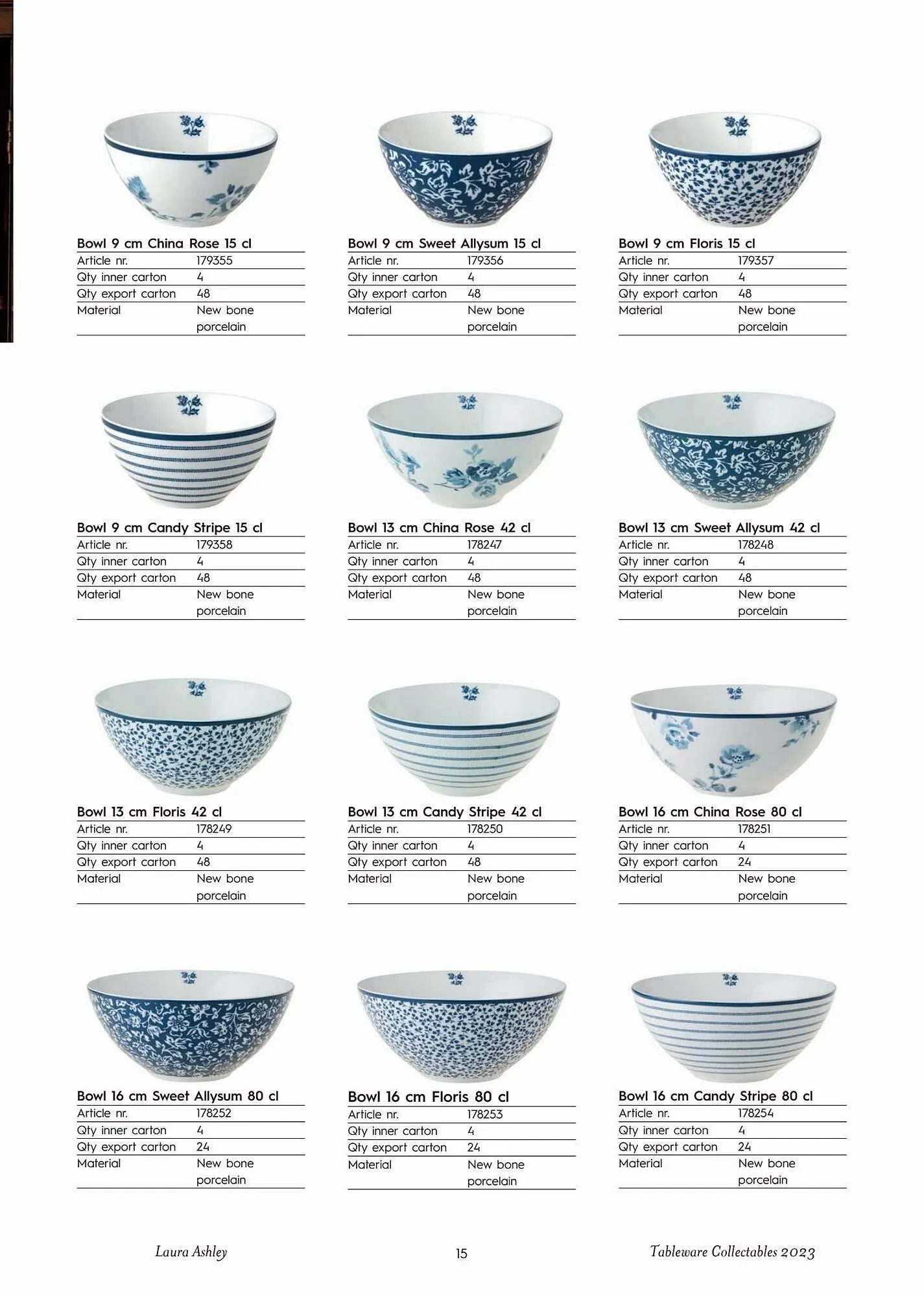 Catálogo de Folleto Laura Ashley 20 de julio al 31 de diciembre 2023 - Página 15