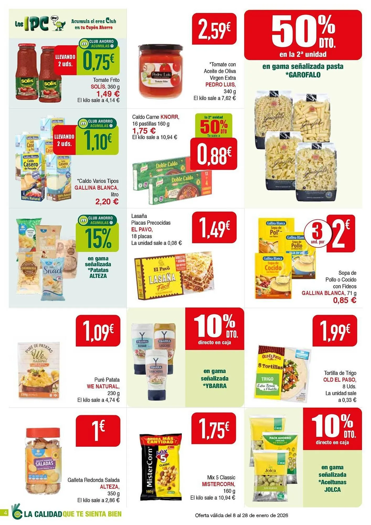 Catálogo de Folleto Masymas 8 de enero al 28 de enero 2026 - Página 4