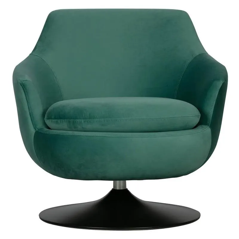 Sillón giratorio Jada verde EXPO