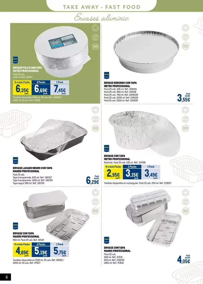 Catálogo de Catalogo Desechables Take Away Centro 20 de mayo al 1 de junio 2025 - Página 6