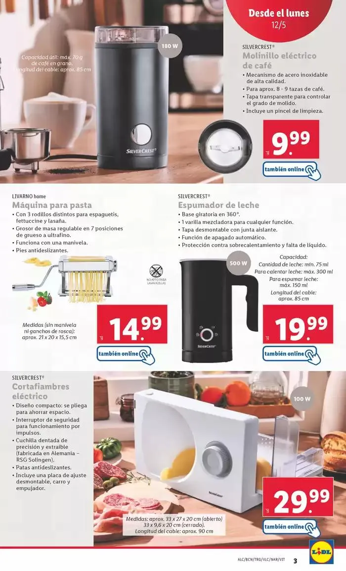Catálogo de ¡Bazar Lidl! Ofertas válidas del 12/05 al 18/05 12 de mayo al 18 de mayo 2025 - Página 3