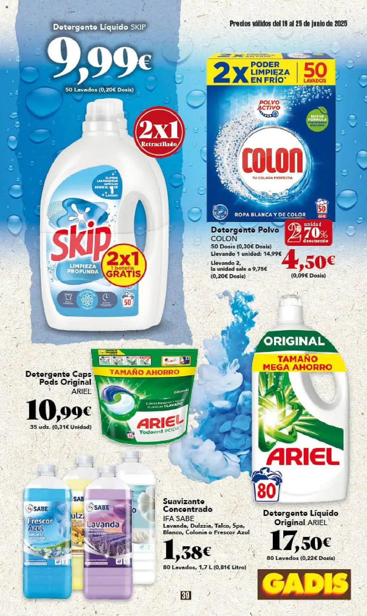 Catálogo de Folleto Gadis 19 de junio al 25 de junio 2025 - Página 39