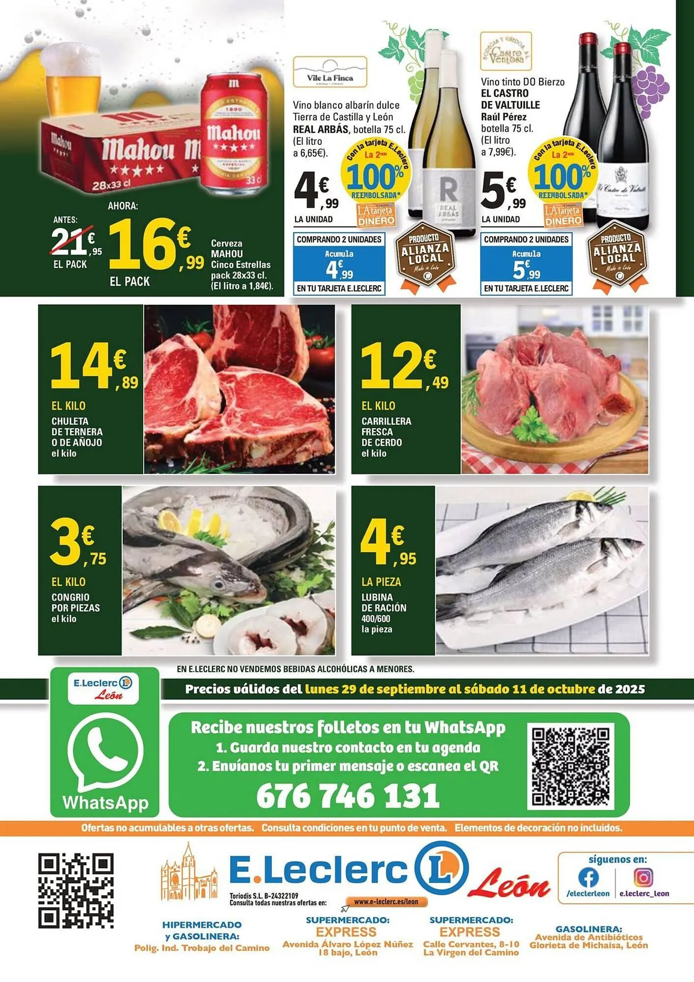 Catálogo de Catálogo E.Leclerc 2 de octubre al 11 de octubre 2025 - Página 2
