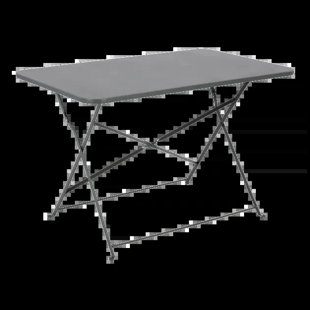 Mesa rectangular de jardín gris 110x70cm Saba Goodhome