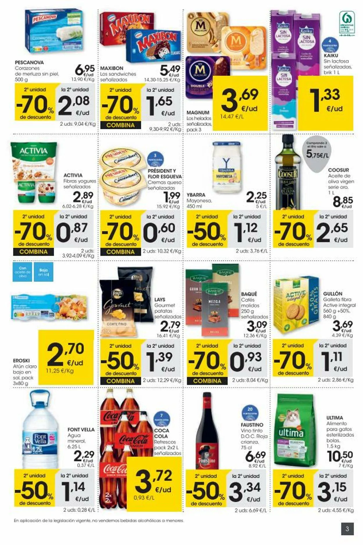 Catálogo de Eroski - Cadiz Oferta actual 18 de junio al 2 de julio 2025 - Página 3