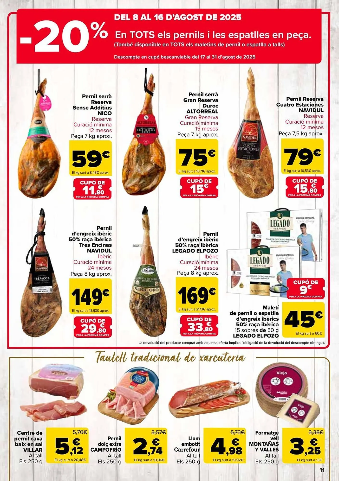 Catálogo de Folleto Carrefour 8 de agosto al 25 de agosto 2025 - Página 11