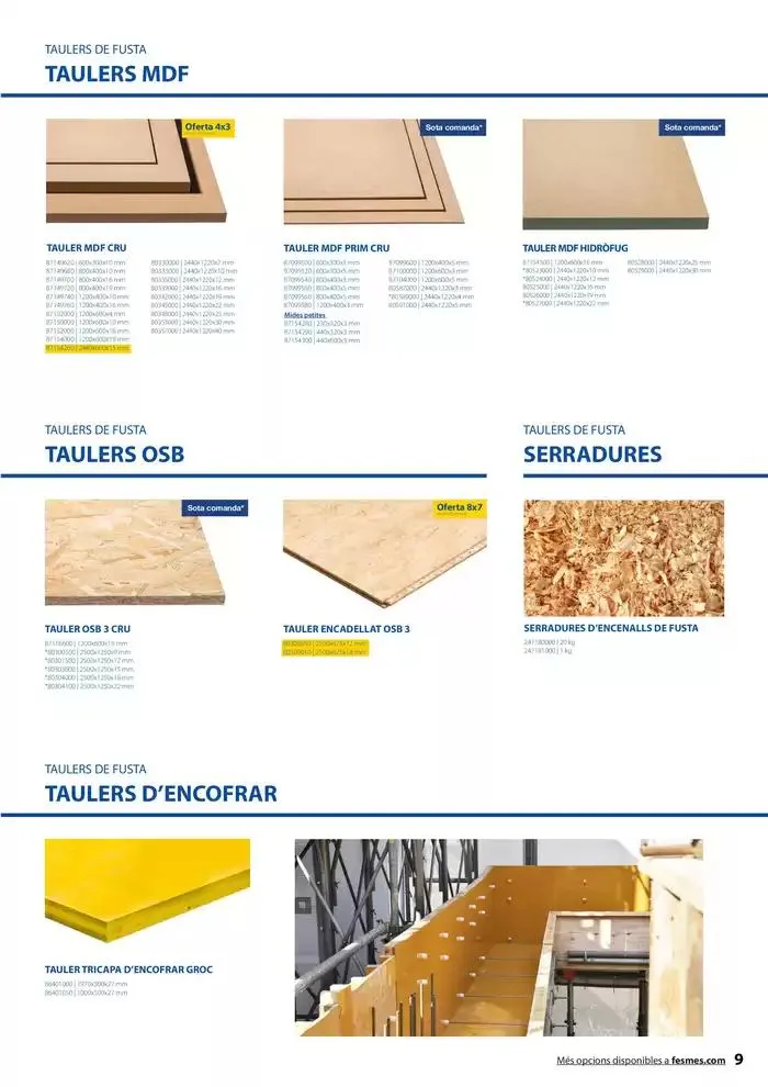 Catálogo de Tot en fusta 1 de enero al 31 de diciembre 2025 - Página 9