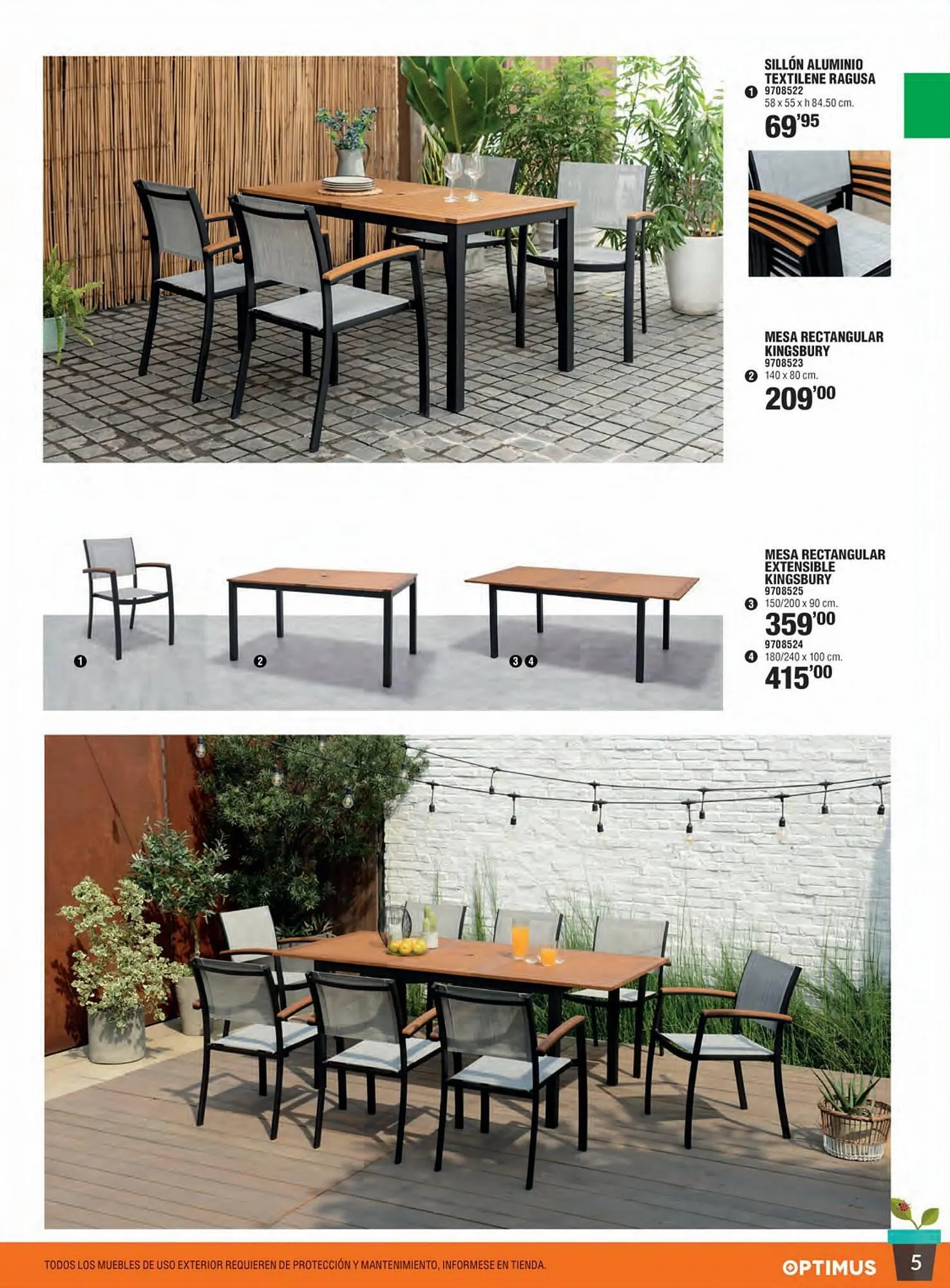 Catálogo de Folleto Optimus 27 de marzo al 31 de agosto 2023 - Página 5