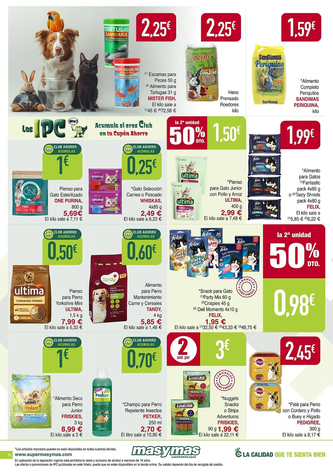 Catálogo de Folleto Masymas 4 de septiembre al 1 de octubre 2025 - Página 32