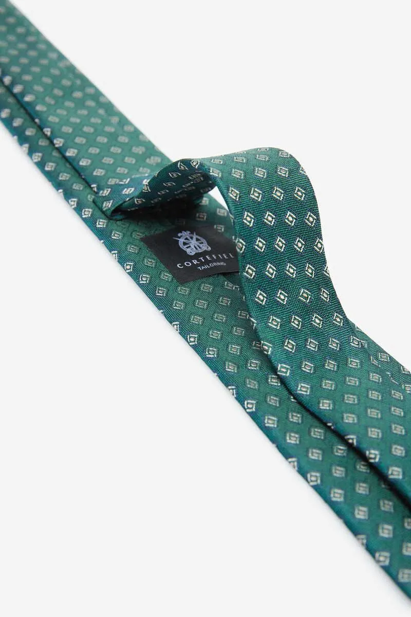 Corbata seda natural